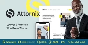 Attornix Lawyer WordPress Theme 1.0.6 GPL Theme