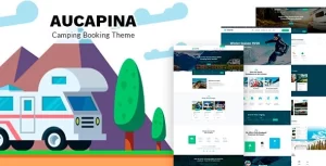 Aucapina Motorhome RV Rentals Theme 5.8 GPL Theme