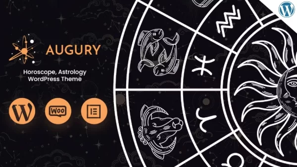 Augury | Horoscope, Astrology WordPress Theme 2.4 GPL Theme