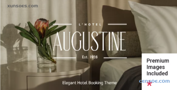 Augustine Hotel Booking Theme 1.2 GPL Theme