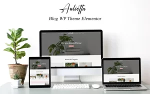 Aulietta Blog WP Theme Elementor WordPress Theme 1.0.4 GPL Theme