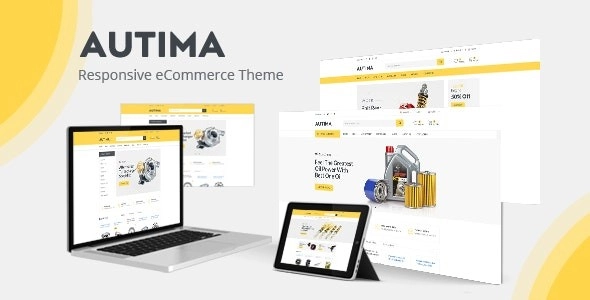 Autima Car Accessories Theme for WooCommerce WordPress 1.0.8 GPL Theme
