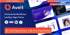 Aveit  – Business Landing Page 3.0.3 GPL Theme