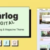 Barlog A Modern Blog Magazine Theme 1.1.1破解版主题