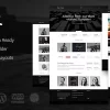 Black Premium Multi Purpose WordPress Theme 1.5破解版主题