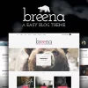 Breena A Responsive WordPress Blog Theme 1.3破解版主题