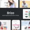 Brize Responsive WooCommerce Fashion Theme 1.3.6破解版主题
