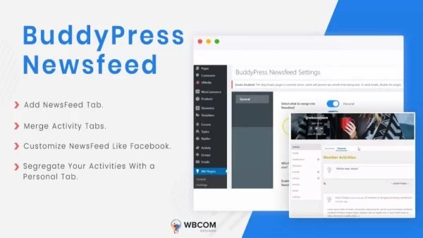 BuddyPress Newsfeed 1.7.0 GPL Plugins