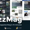BuzzMag Viral News WordPress MagazineBlog Theme 2.1破解版主题