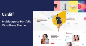 Cardiff Multipurpose Portfolio WordPress Theme 1.8 GPL Theme
