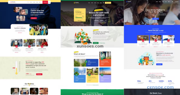 Charitxa | Multipurpose Nonprofit WordPress Theme 1.0 GPL Theme