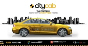 CityCab Taxi Company WordPress Theme 3.5.3 GPL Theme