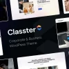 Classter A Colorful Multi Purpose WordPress Theme 3.0.0破解版主题