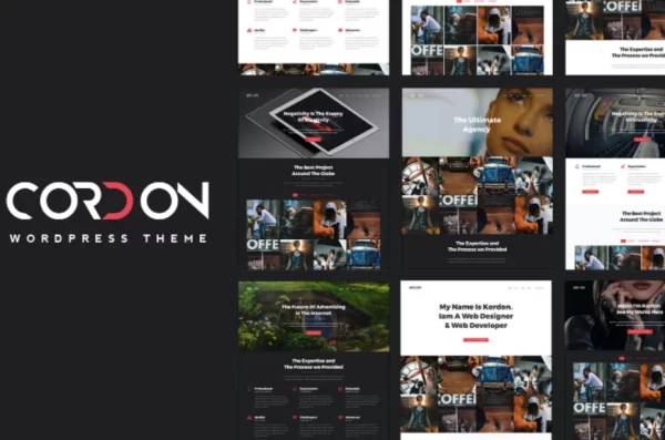 Cordon WordPress Theme 1.1.4 GPL Theme