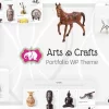 Crafts Arts Handmade Artist WordPress 2.0破解版主题
