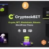 Crypteck ICO Landing Page Crypto WordPress Theme 1.1.0破解版主题