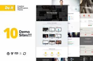 DOIT Creative Agency MultiPurpose Theme 1.6 GPL Theme