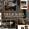 Deliciosa Restaurant Cafe Bar WordPress Theme 1.0.0破解版主题