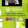 Digiwize Digital Agency Creative Portfolio WordPress Theme 1.1破解版主题