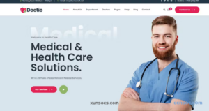 Doctio Medical Health WordPress Theme 1.0.5 GPL Theme