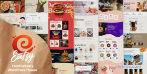 Eatsy Food Delivery Restaurant WordPress Theme 1.1.2 GPL Theme