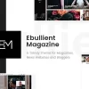 Ebullient Magazine News Theme 1.4破解版主题