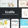 Ecolife Organic WooCommerce WordPress Theme 1.0.5破解版主题