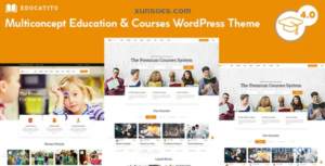 Educatito | Multiconcept Education Courses WordPress Theme 2.0 GPL Theme
