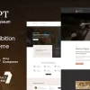 Egypt Museum Exhibition WordPress Theme 1.6破解版主题