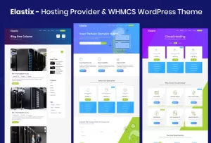 Elastix Hosting Provider WHMCS WordPress 1.0 GPL Theme