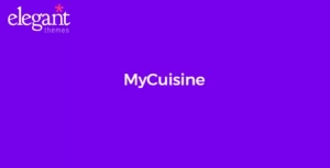 Elegant Themes MyCuisine 3.7.14 GPL Theme