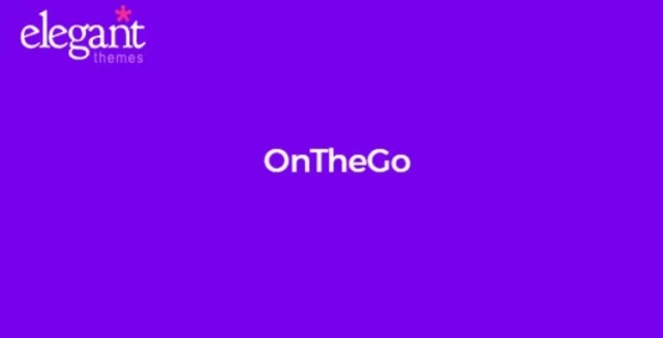 Elegant Themes OnTheGo 4.4.13 GPL Theme