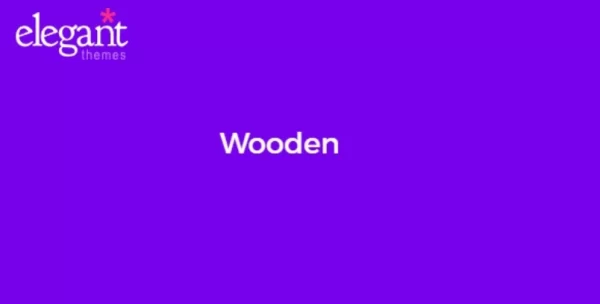 Elegant Themes Wooden 5.2.13 GPL Theme