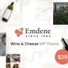 Emdene Wine Cheese WordPress Theme 1.0.3破解版主题