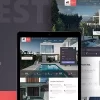 Estate Property Sales Rental WordPress Theme RTL 1.3.4破解版主题