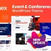 Evenex Event Conference WordPress Theme 1.9.0破解版主题