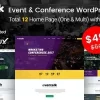 EvnTalk Event Conference WordPress Theme 1.7.1破解版主题