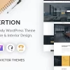 Exertion Architecture Interior Design WordPress Theme 1.3破解版主题