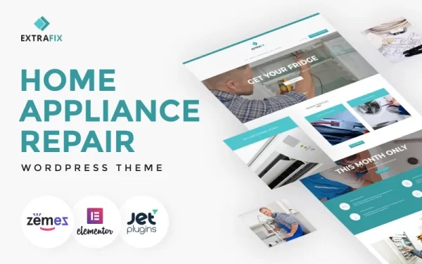 Extrafix Maintenance Home Repair WordPress Theme 1.0.1 GPL Theme