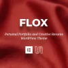 FLOX Personal Portfolio Resume WordPress Theme 1.2破解版主题