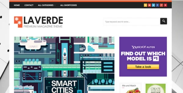 FameThemes Laverde WordPress Theme 2.1.1 GPL Theme