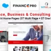 Finance Pro Business Consulting WordPress Theme 1.8.8破解版主题