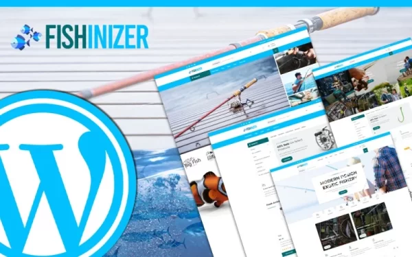 Fishinizer | Fishing Marine Accessories WordPress Theme 1.0.1 GPL Theme