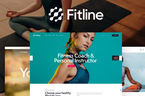 FitLine – Online Fitness Coach WordPress Theme 1.0.0 GPL Theme