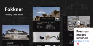 Fokkner Real Estate and Property Theme 1.1 GPL Theme