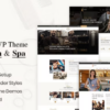 Fyna Beauty salon and Spa WordPress Theme with Appointments Booking 1.7破解版主题