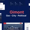 Gimont Political City Gov Campaign WP Theme 1.0.4破解版主题