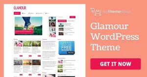 Glamour WordPress Theme 2.1.1 GPL Theme