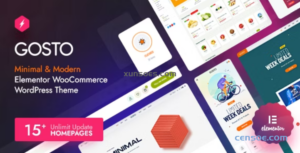 Gosto Multipurpose eCommerce WordPress Theme 1.6.1 GPL Theme