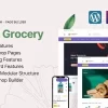 Green Grocery Grocery Store Organic Food Elementor Theme 1.1.0破解版主题